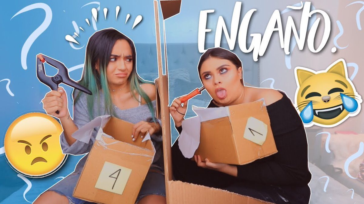CalleyPoche's tweet image. Ya hay N U E V O  V I D E O 😈
Nos mentimos! CAJA DEL ENGAÑO 
💥✨📦💖💥✨💖📦
youtu.be/uNuVnWygTKg
Esperamos que les encante este juego que queríamos hacer hace tanto. 🙋🏼♀️
COOOOOOOOOOOORRAN pancakes. 
Rt. 
#CACHECAJA