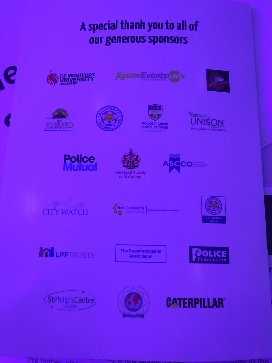 CCLeicsPolice's tweet photo. #ViPAwards2018
Here we go!
@DCCLeicsPolice opens the night https://t.co/d5WUkYzaF0