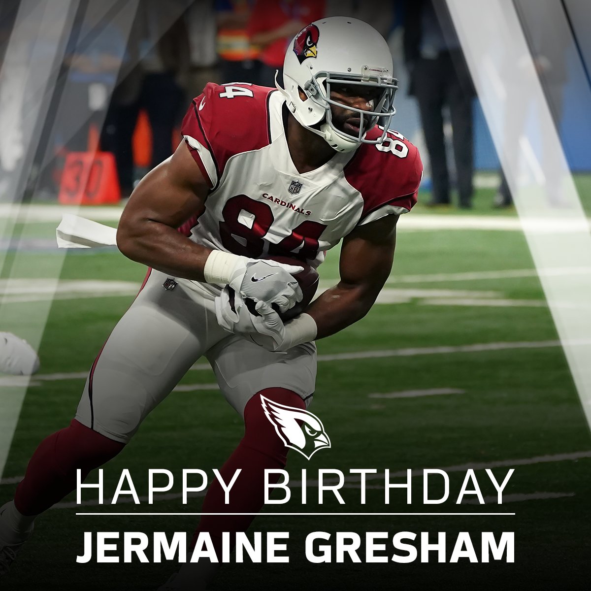 AZCardinals's tweet image. Happy Birthday to good-natured Gresham.