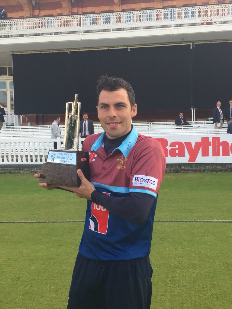 It’s official. It’s real; you don’t need to pinch yourself! RAF inter service T20 champions 2018