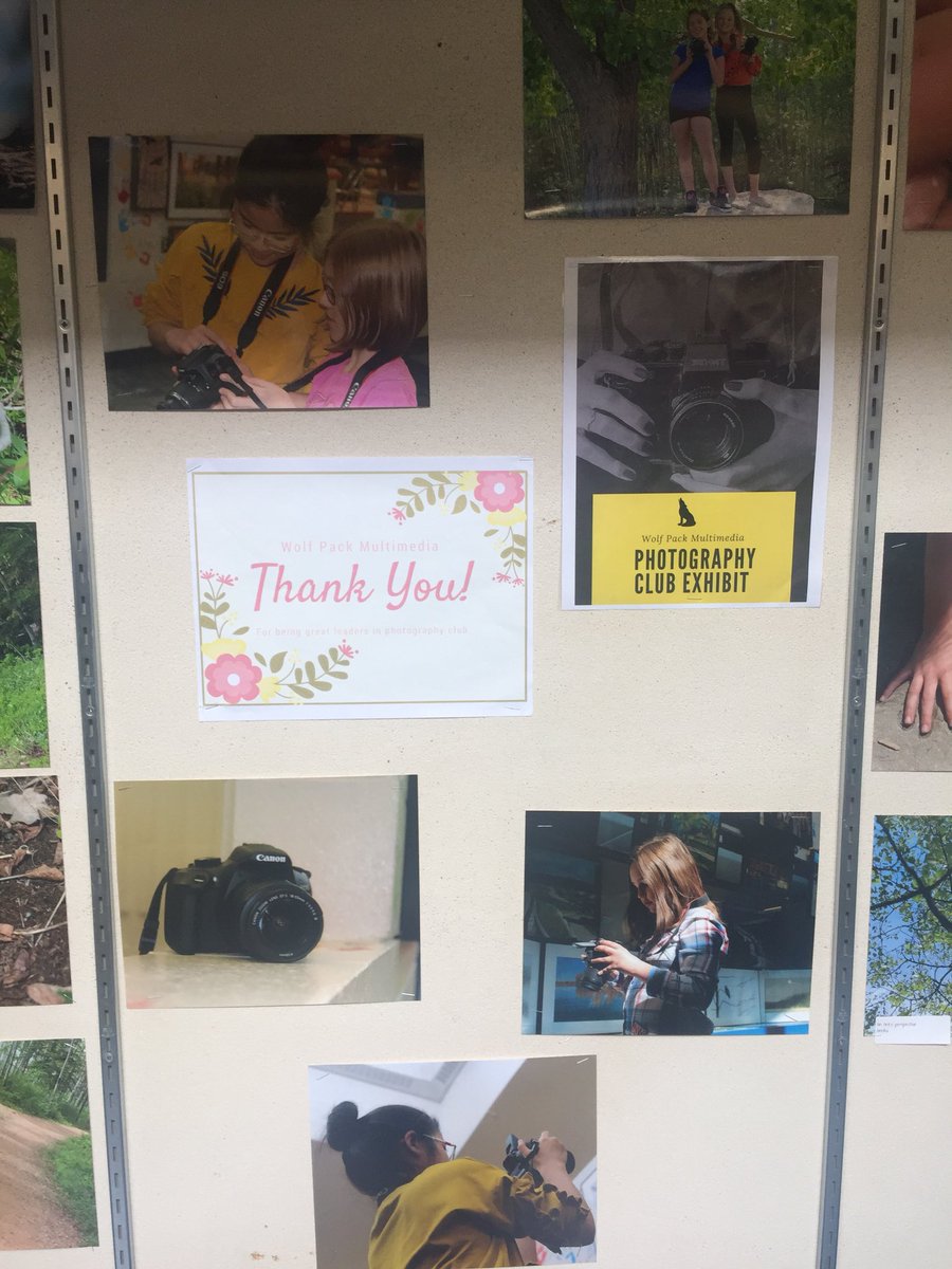 w_adelle's tweet photo. So proud of @TimberleaSchool photography club! Come check out their exhibit https://t.co/AnHpS0Kx6z