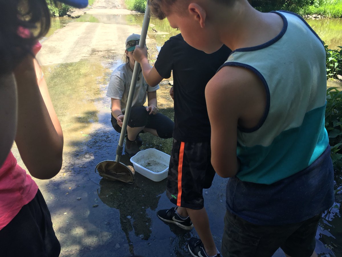 Investigating water today by hiking to waterfalls and sampling different bodies of water. #reallifescience #scientistsatwork #ilovenpca @htubman2015