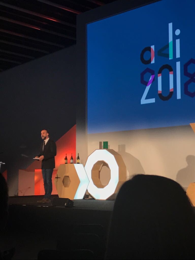 BcnDesignWeek's tweet photo. Comença el lliurament i festa dels #PremisADI @adifad https://t.co/ALwlqacZe5
