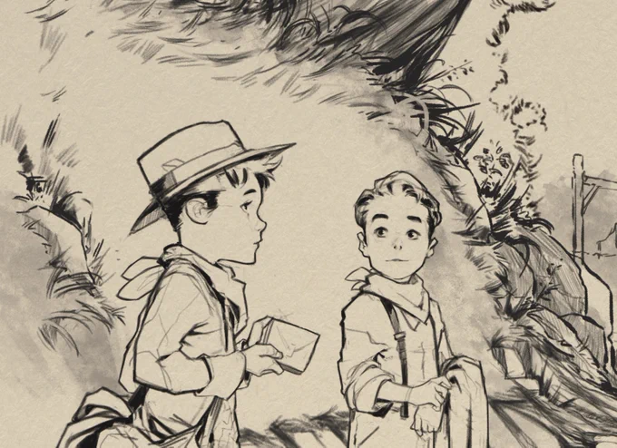 Sneak peek of something (very special) I've been working on.
#sketch #drawing #book #coverbook #illustration 