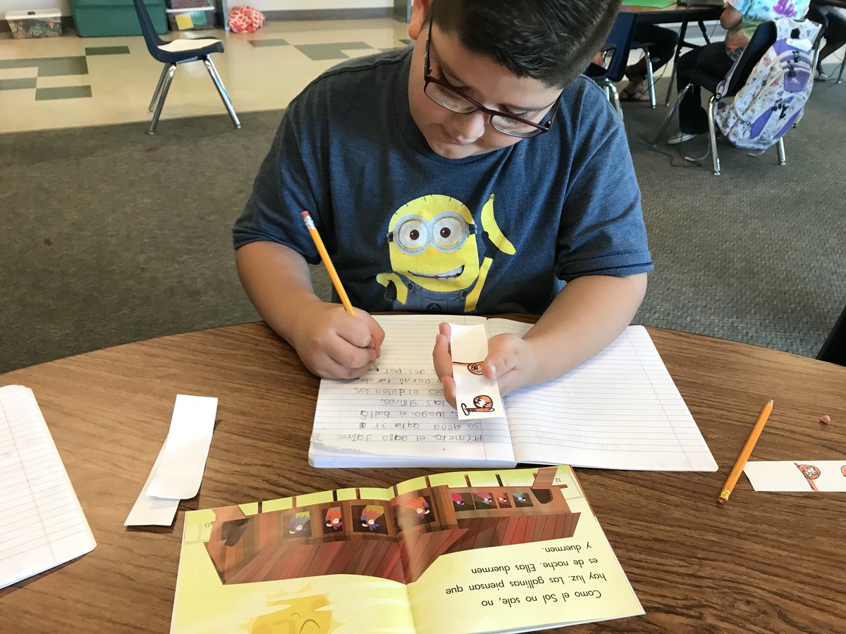 jturner611's tweet photo. Guided reading with #Soluciones @HeinemannPub   #summerlearning  @CallisonES  #2B3s https://t.co/b6B0YeFfi4