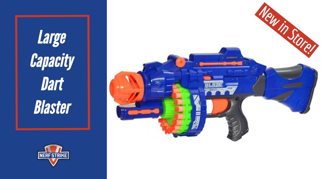 NerfStrikeStore's tweet photo. Introducing one of our new blasters!🔥👐🎯 Check out this large capacity electronic dart blaster that will make you never go out of ammunition🛡🔴 https://t.co/yno4ikqFLZ

#nerfstrikestore #nerf #nerfblaster #nerfbattle #newproduct #largecapacity #nerfornothing #nerfthis https://t.co/oKjv3d9Akk