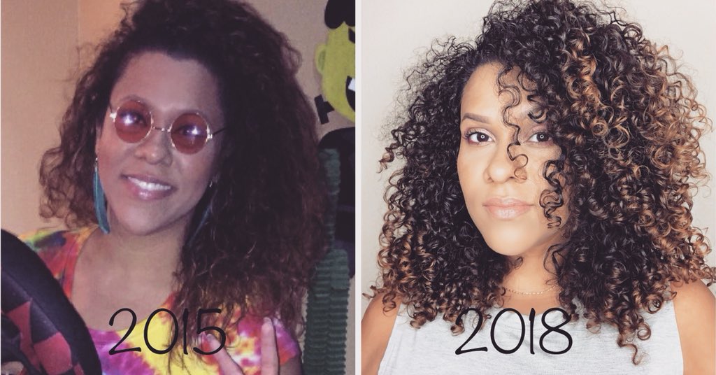 AGILWB's tweet image. A Serious #CurlTransformation #tbt 📢