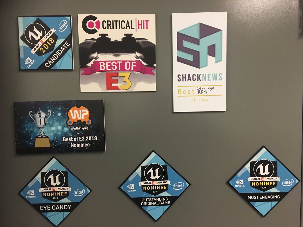 FredMalmberg's tweet image. This is Funcom’s door right now at #E32018