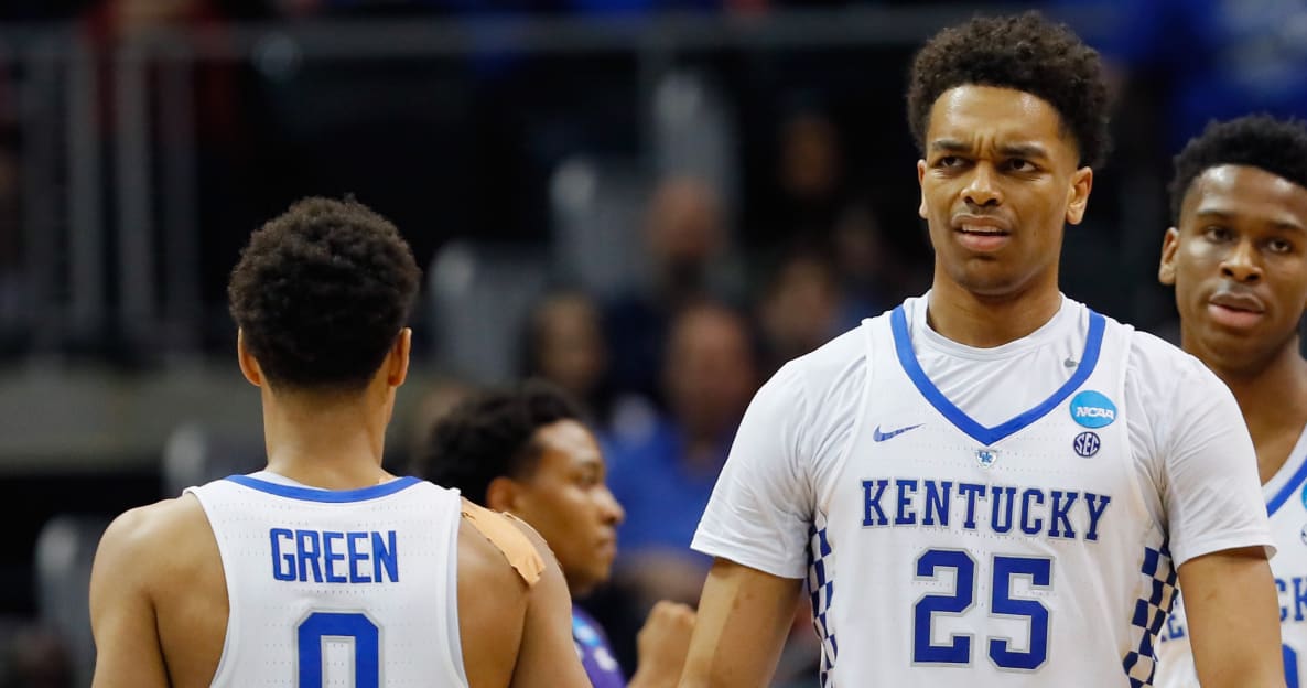 SECCountryUK's tweet photo. PJ Washington and Quade Green to Kentucky freshmen: Get your mind right https://t.co/SUWl3Tdk33 #BBN https://t.co/Z08otS4x09