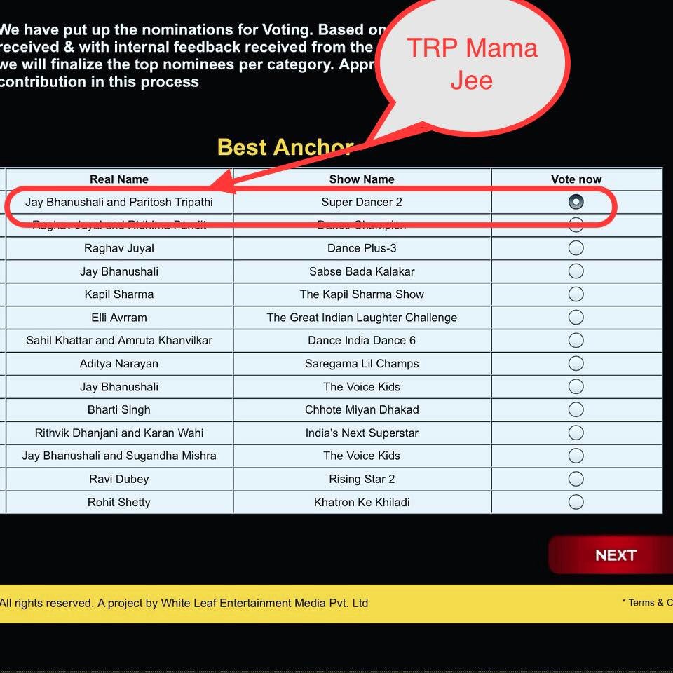 TRP_MamaFC's tweet photo. https://t.co/jli91PuQ9Z 
Plz vote for super dancer plz vote for ur #mamaji #trpmamaji #trpmama #paritoshtripathi -- Share kre aur Vote kre @Pparitosh1 https://t.co/Uzvsu58QFx