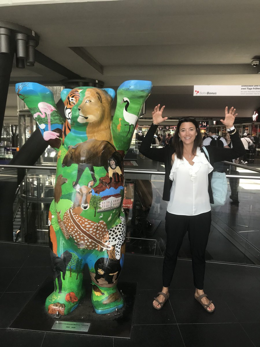 Todd_spinner's tweet photo. Even in Berlin, Germany, they are “claws-up” for the ribbon cutting ceremony on August 5th. The parade will start at 12:30, and the official ceremony will start at 1 o’clock. #🐻history
#bringthecamera😎 https://t.co/uddSfV7ZxG