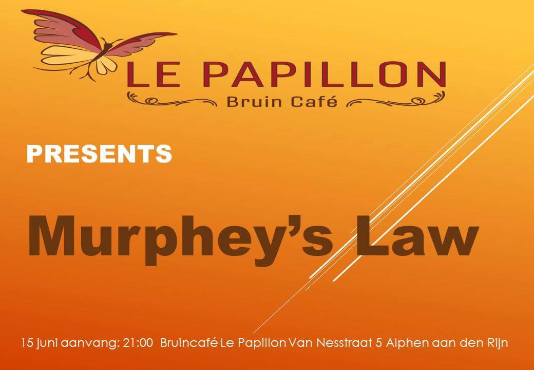 MurpheysLawBand's tweet photo. Vrijdagavond 21.00 uur zijn wij in huiskamer setting te zien in Bruin Café Le Papillon.
#Murpheyslaw #Unplugged #Rootspop #SingerSongwriter  #Live #AlphenaandenRijn https://t.co/jjV8INofSo