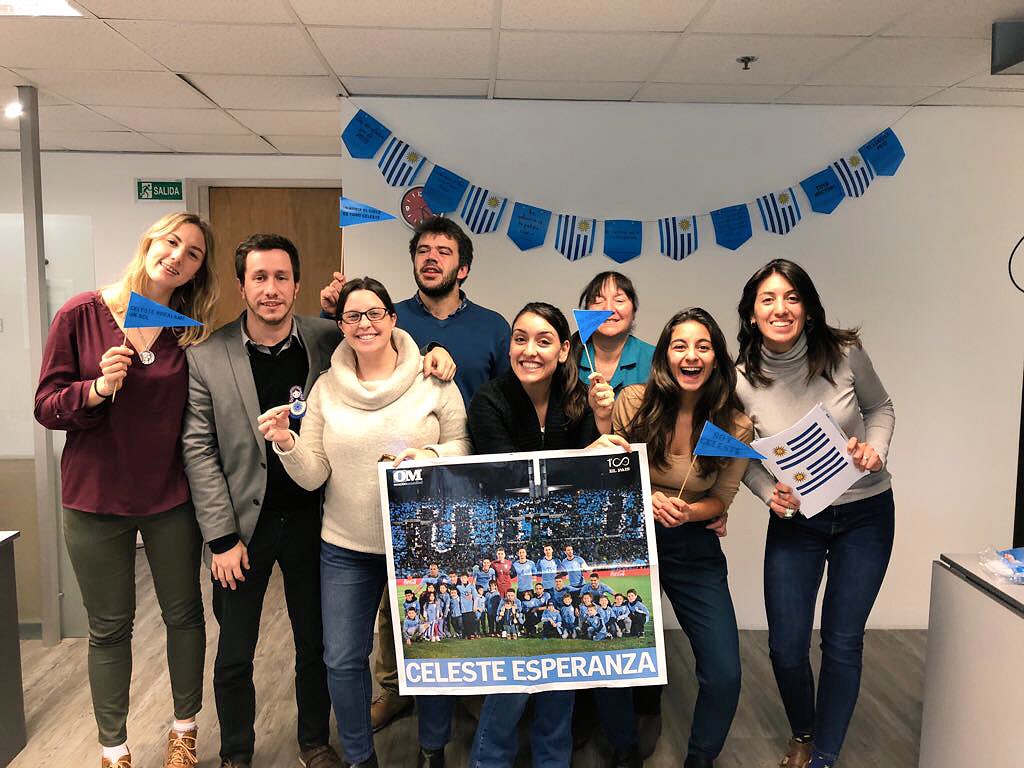 BCWUruguay's tweet image. En #Burson ya estamos listos para alentar a Uruguay 🇺🇾#MundialDeRusia2018 #WorldCupRussia2018 #MundialRusia2018 #WorldCup