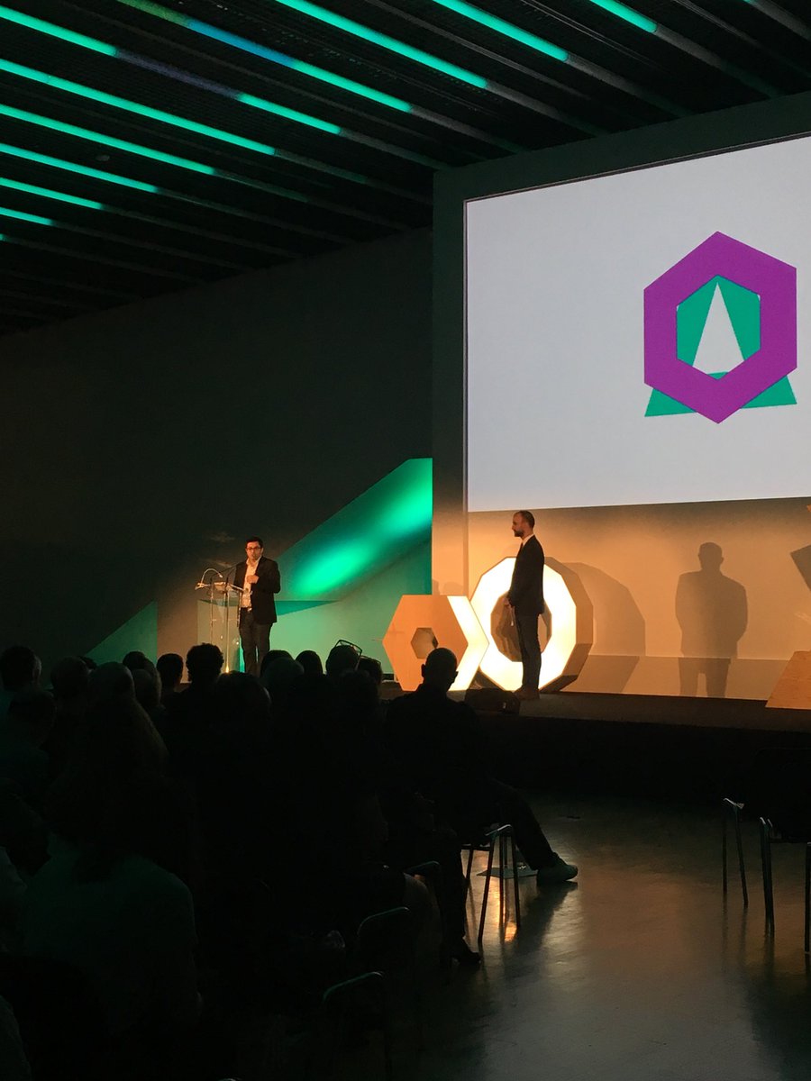 BcnDesignWeek's tweet photo. Cloenda dels #PremisADI amb @G_Pisarello #onstage @adifad #bdw18 https://t.co/TEO0zpwD8y
