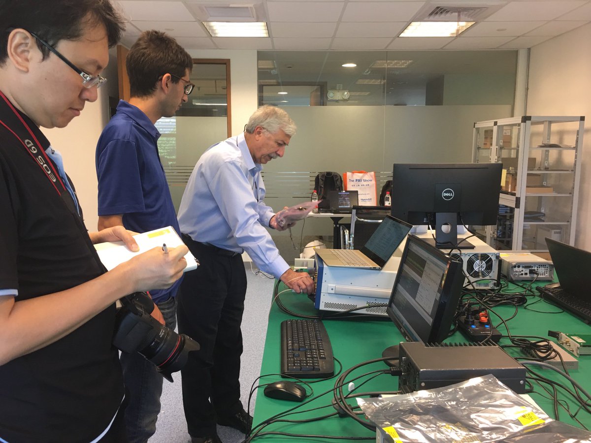 ADLINK_Tech's tweet photo. #PXI Interop Plugfest at the @ADLINK_Tech Shanghai Operation and Manufacturing Center. Interoperability testing spanning PXI mainstream and next-gen platforms. @Pickeringtest @SpecInstruments @chromaate #Signalcore #CarmelInstruments https://t.co/E138DxLAKp