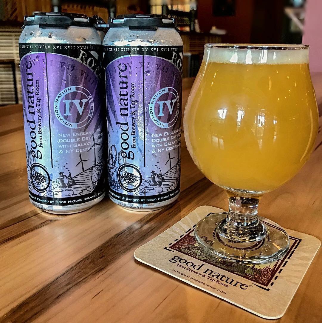 GoodNatureBeer's tweet photo. Today’s the day! #RotationNation IV #canrelease #craftbeer #craftcans https://t.co/deF8bFcl47