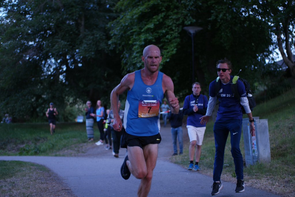 Close but no cigar... Silver 1 sek efter Nappe på SM milen/STHLM10