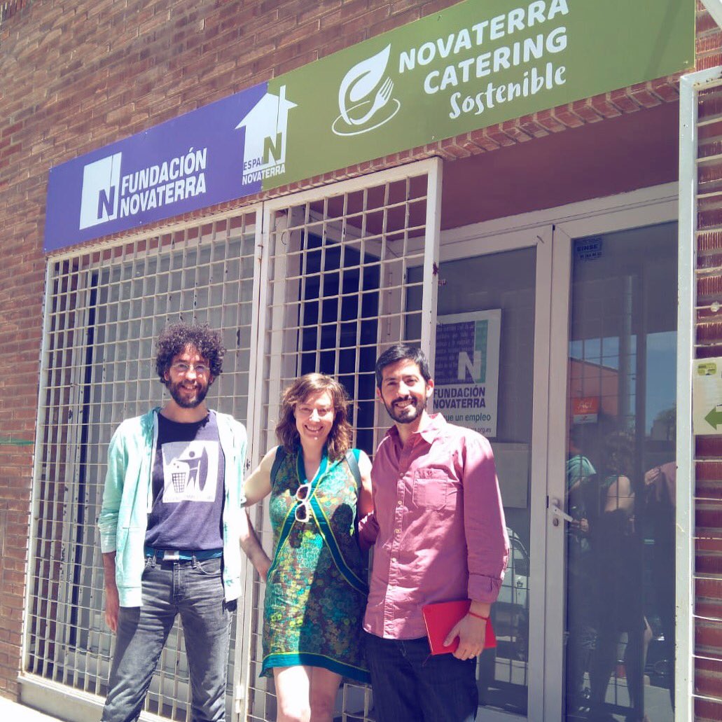 Fenomenal visita a un grandísimo proyecto de transformación social y de alimentación sostenible <a href="/NovaT_Catering/">Novaterra Catering</a> <a href="/cuinaterra/">cuinaterra</a>  #economiadelbiencomun #ebc #ecocatering #esmasquesabor Christian y resto del equipo Gracias por vuestro recibimiento!!