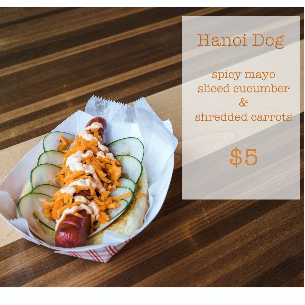Mill180Park's tweet photo. Summer is here! So is our newly redesigned menu! All summer long we have rotating specials for pizza, hot dogs, salads, and soup every week! This weeks special dog is the “Hanoi Dog”. This hot dog is lined with thinly sliced cucumber, carrot slaw and topped with a spicy mayo.🌞🌭 https://t.co/Apk7EdwtYO