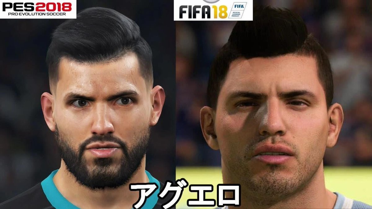 Joiig Fifaもストーリーモードみたいなの超面白そうだし 狭いスペース崩す感じとか良いゲームだとは思うけど どうしても顔が受け付けない 顔面でどうしてもウイイレ一択なんですよ僕は ウイイレ信者 Fifaの顔じゃどうしても盛り上がれない