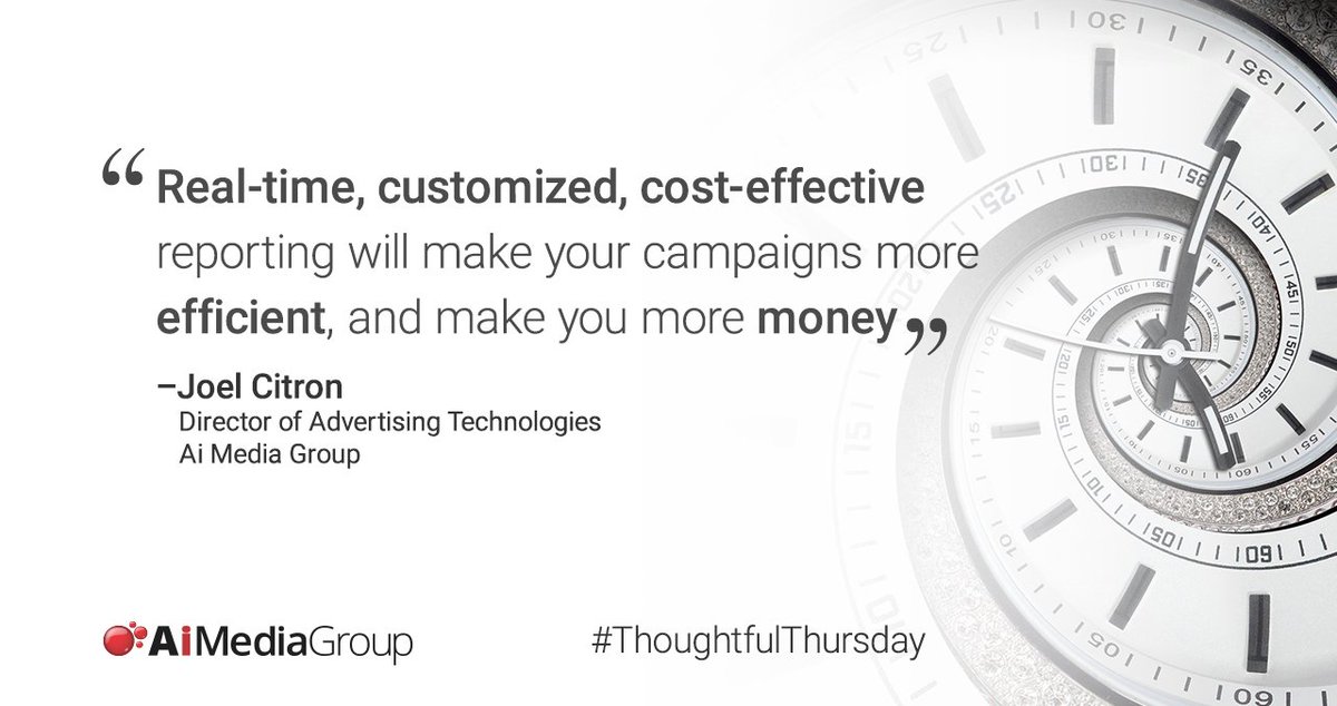 AiMediaGroupLLC's tweet image. Is your #adtech wasting your time? 

aimediagroup.com/insights/yes-y…

#technology #proprietarytechnology #thursdaythoughts #thoughtfulthursday #digitalmedia #digitalmarketing #digitaladvertising #digital #agency