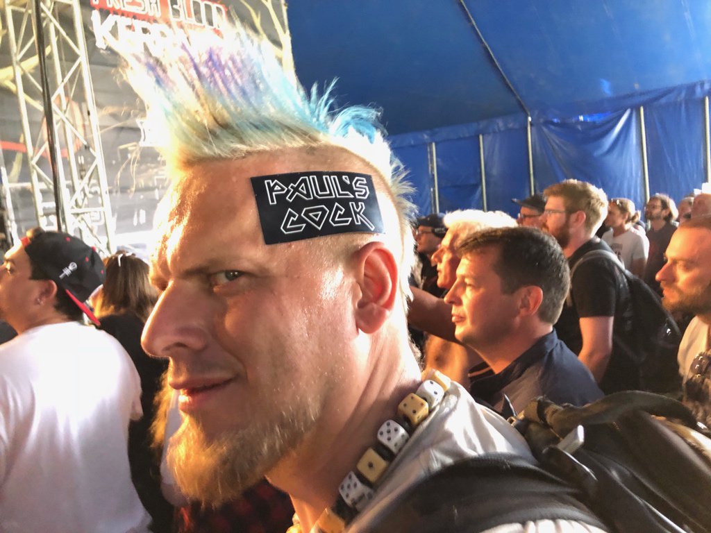 RealPaulsCock's tweet photo. #DL2018 @DownloadFest #paulscock https://t.co/Iyu4RdkdMd