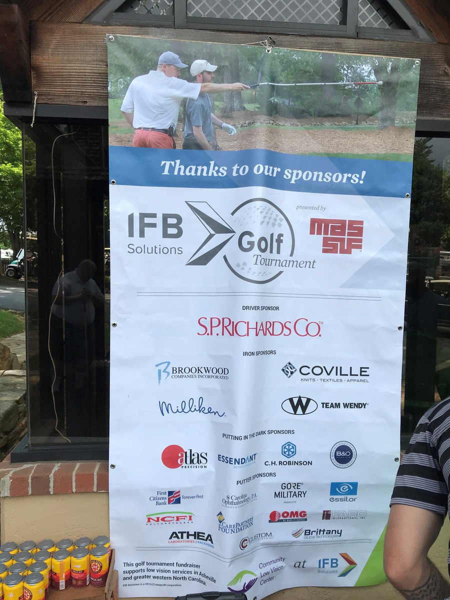 atlasprecision's tweet photo. Our #AtlasTeam is enjoying participating in the @ifbsolutions Golf Tournament fundraiser for the Community Low Vision Center. #Atlas #AtlasPrecision https://t.co/k0HaYUV6KI