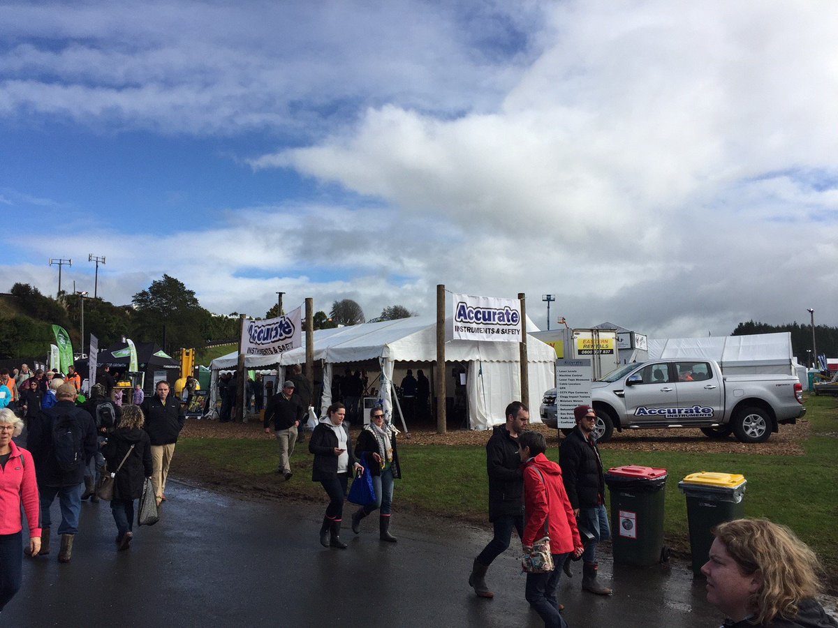 The sun finally came out at <a href="/FieldaysNZ/">Fieldays</a> yesterday! The much-needed sunshine brought with it an awesome and HUGE crowd of people - it was fantastic to meet you all.

We hope to see more of you today and tomorrow, you can find Accurate at Site M4.

#fieldays2018 #nzbusiness