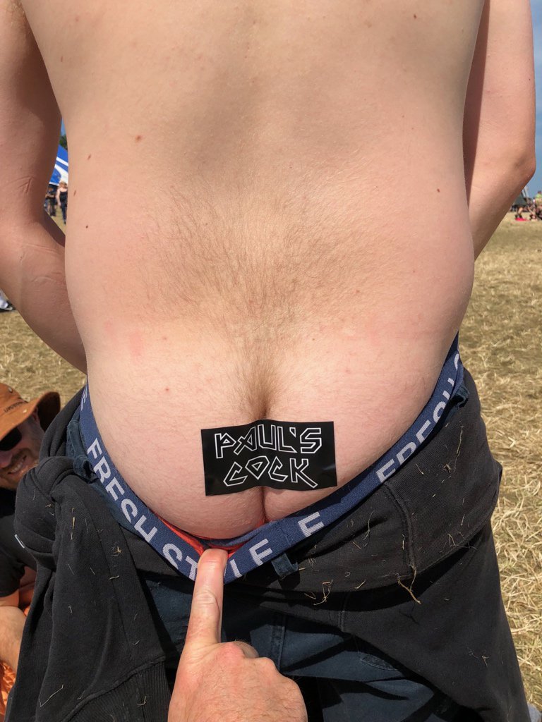 RealPaulsCock's tweet photo. #DL2018 @DownloadFest #paulscock https://t.co/B5b5heqzab