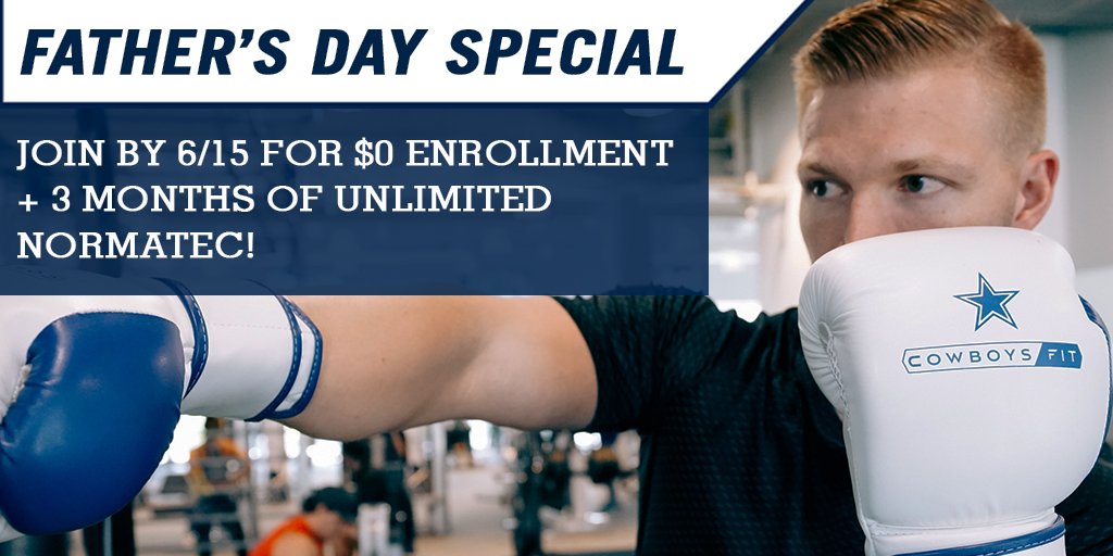 CowboysFit's tweet image. Treat your dad to this great Father&apos;s Day deal!