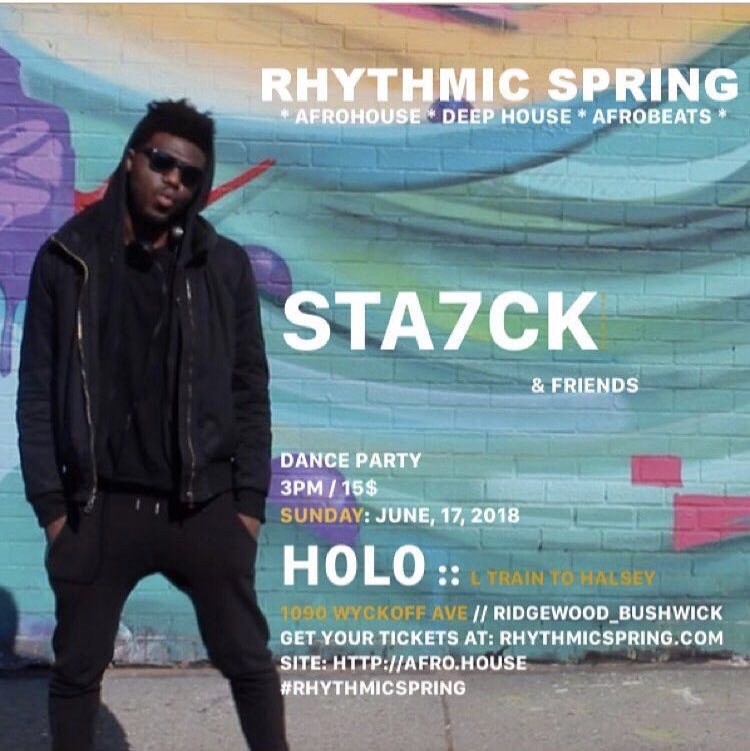 rhythmicspring's tweet photo. This week in New York // June 17 // AfroHouse * Deep House * AfroBeats * More.

You're invited, join and invite friends ;)

Get your tickets at : https://t.co/6uHX9Ootyf

#NewYork #NY #NYC #Brooklyn #BK #Bushwick #Ridgewood #DanceMusic. https://t.co/f6sj8n7XNj