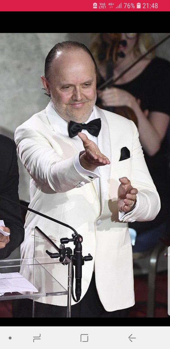 Metalsantabeard's tweet photo. When did @larsulrich become a mix between @godfathermovie and #HannibalLecter ?
#Metallica #larsulrich #PolarMusicPrize #metal #Memes https://t.co/4fu5z21lUM
