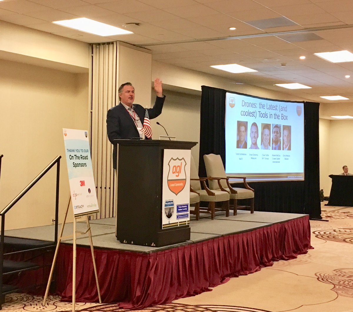 AGLMediaGrp's tweet photo. Thank you to @TomLeddo with @Md7LLC for being an amazing Emcee at #AGLPhilly! #AGLSummits #AndTheEmceeAwardGoesToTom https://t.co/PKShKkLJ3G