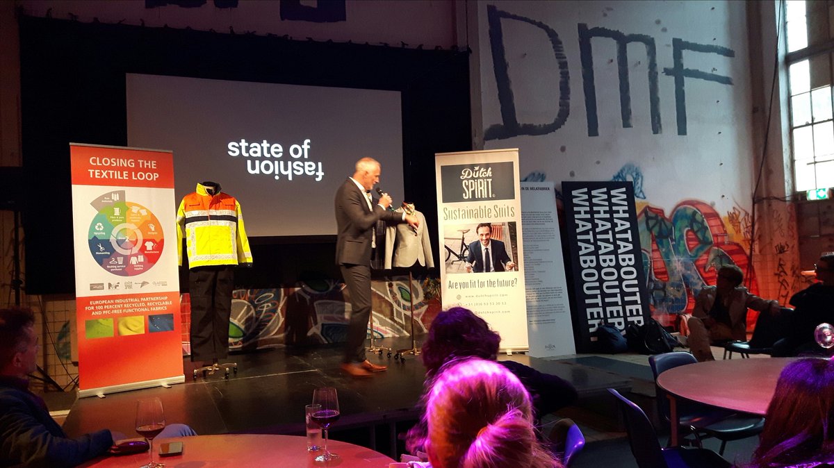 g_taat's tweet photo. Partners in @CircEconomy get acquainted with the #circular suite philosophy from @DutchSpirit. @STOF2018 https://t.co/BV7ZjlZGoc