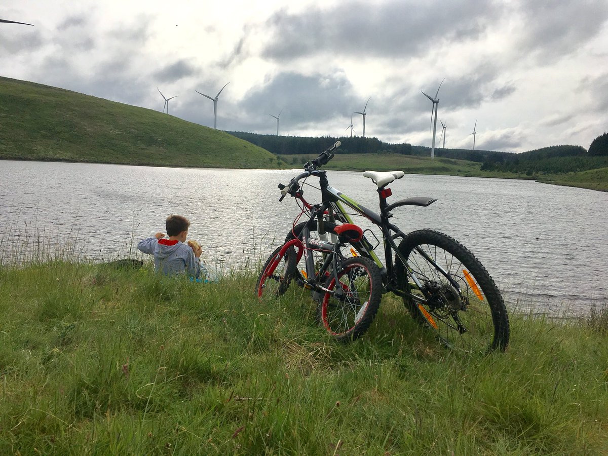 Went for a #bikeride yesterday. <a href="/visitwales/">Visit Wales 🏴󠁧󠁢󠁷󠁬󠁳󠁿</a> some wonderful places around on our #doorstep. 💖 #fatherandsontime