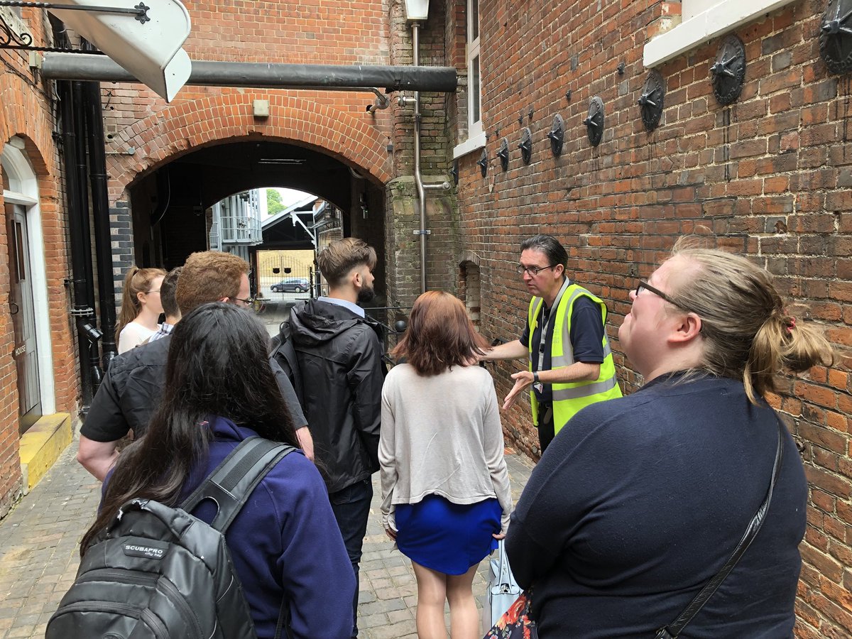 EmPoints's tweet photo. Had an amazing #EPExperienceDay with the outstanding @ShepherdNeame We can’t thank @JBNeame & his incredible team enough for welcoming our students to the brewery & offering experiences tailored towards our #architecture #business and #physicalscience #bioscience students https://t.co/3BkES0CeIc