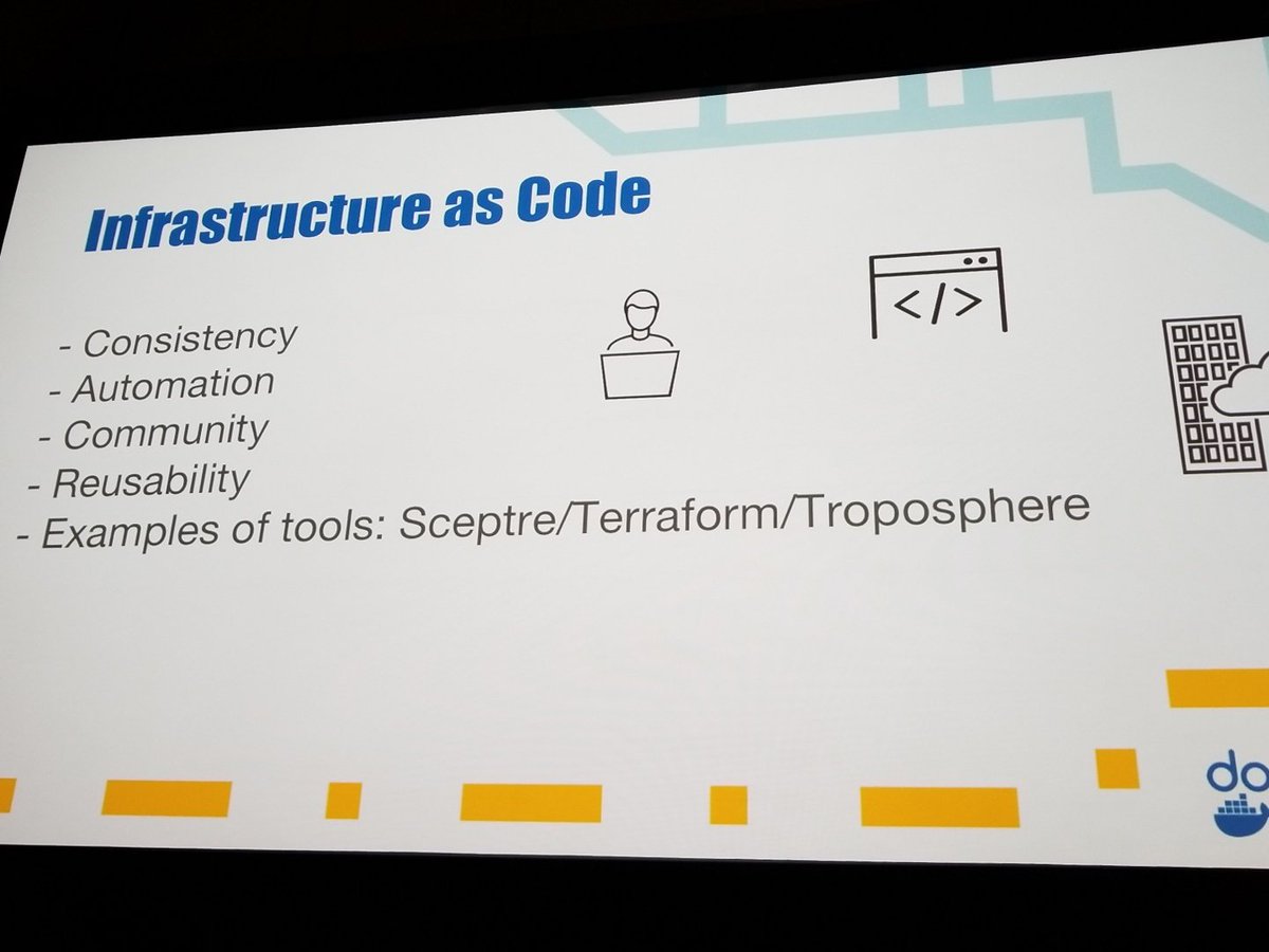 timotyler's tweet image. @jpolumuru and @KPisharodi @cloudreach leverage infrastructure as code to build a secure and performant platform at #equifax with #DockerEE