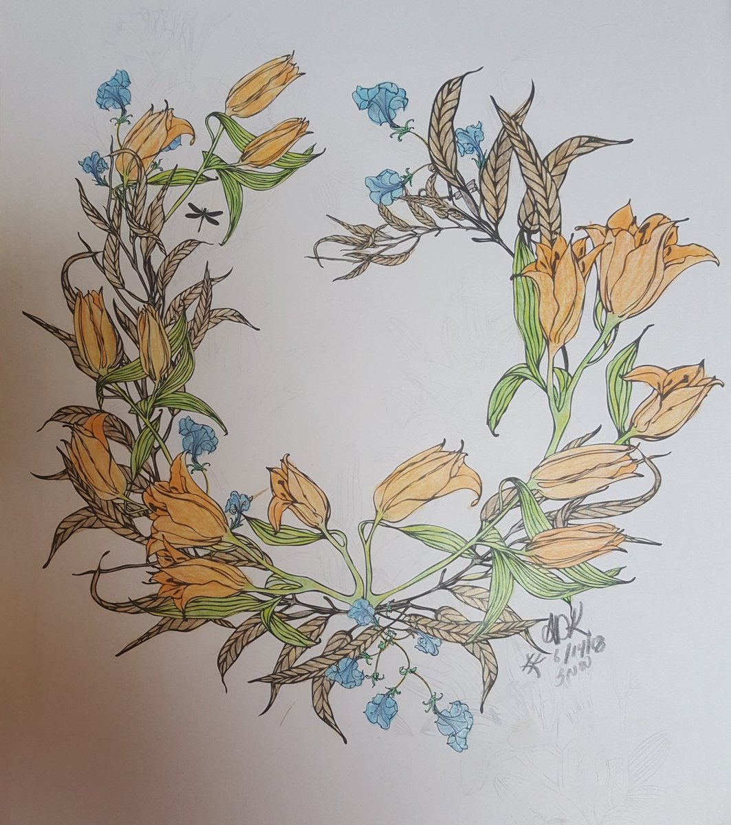 dawn_morning's tweet image. I finished this #Picture today.

#WreathOfHope

Honestly- it does not even being me #BasicJoy.
Waiting on #BloodWork from dr is never easy.

#SickNotWeak b/c #ChangeIsHope