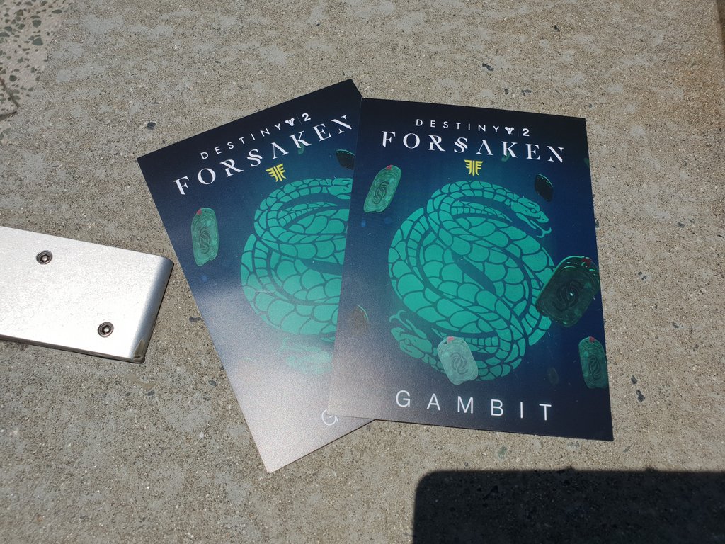 Destiny 2 On Twitter Ill Be Giving Away One Of These Rare Gambit
