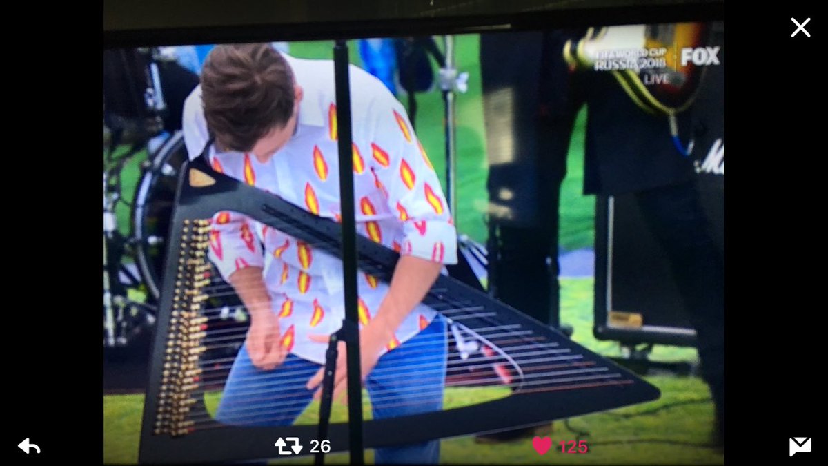 Huge!! #deltaharp at the  #WorldCupRussia2018 #OpeningCeremony !! Delta Jedi #sashaboldachev scoring 1-0 in the first mins ;)