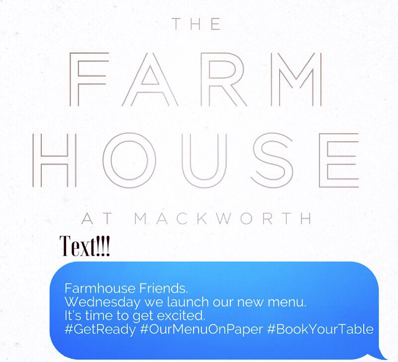homeofthefolly's tweet photo. TEXT!!!! 
We’ve got so many exciting new dishes for you to try! Get your tables booked!
#GetReady #OurMenuOnPaper #FancyASlice #LoveIsland https://t.co/KOeu6waHK2