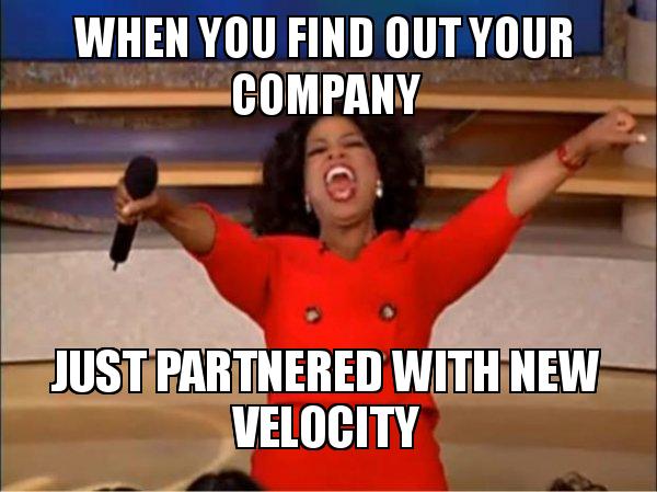LeaderRepeater's tweet photo. Shared by @MyNewVelocity:
When our clients get the good news!

#salestraining #leadershipdevelopment #beatyournumber #fridayfeeling https://t.co/zL1f2ovsxJ