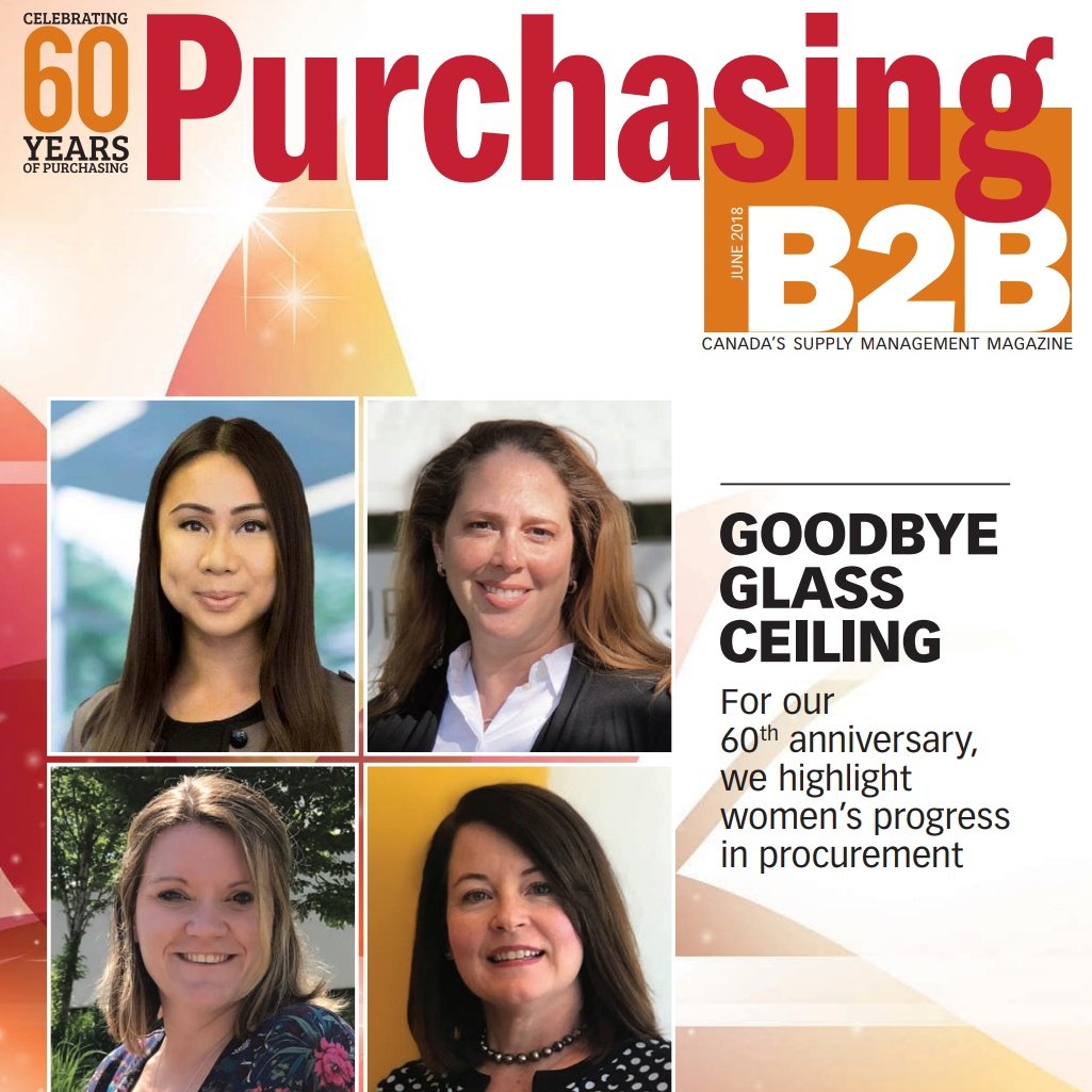 wpg_kd's tweet photo. Happy #NationalPurchaserDay! It's an honour to be featured on the cover of the anniversary issue of @purchasingB2B alongside some incredible women! https://t.co/tIftqmcrCj