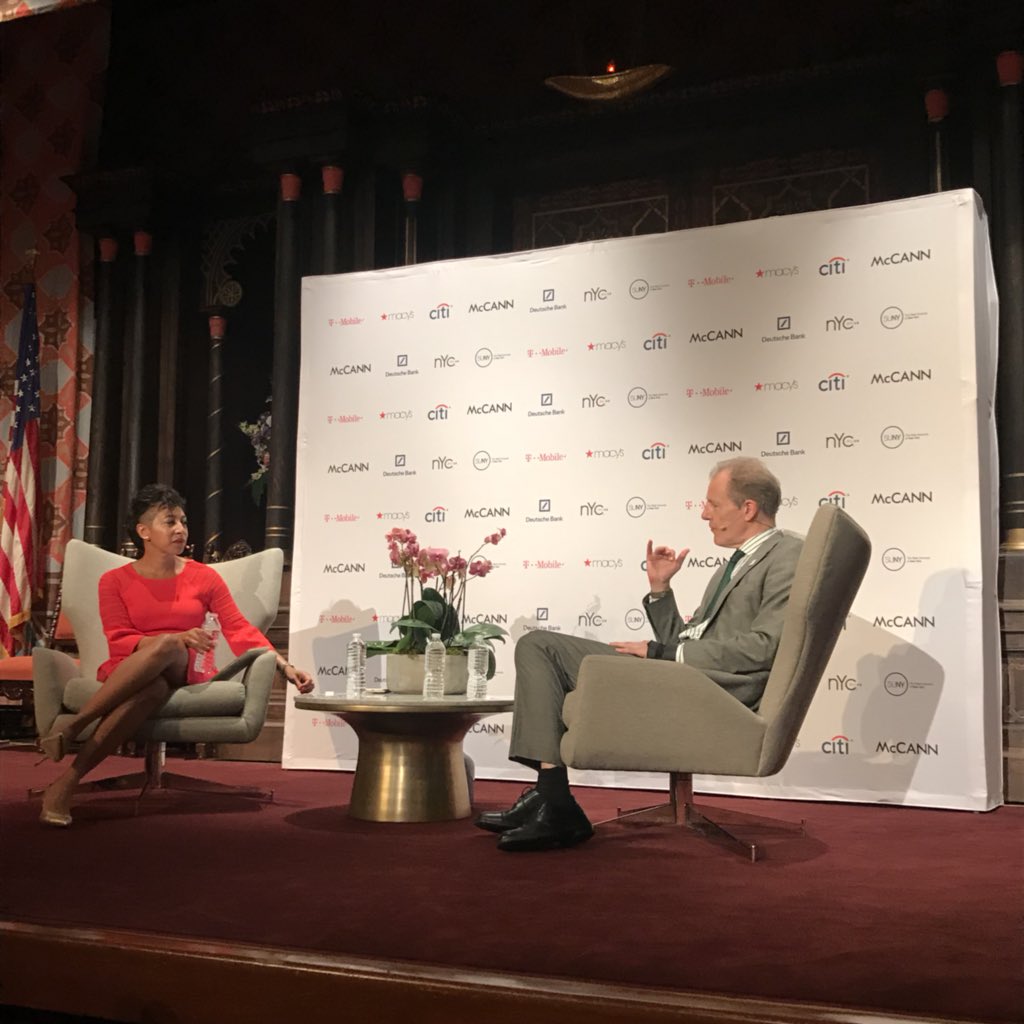houdart's tweet photo. .@UN Assistant Secretary General for #HumanRights @GilmourUN speaks with @AishaMoodMills about the reasons of his personal engagement on #HumanRights at the @NYCPride inaugural Human Rights Conference in #NYC - #PrideMonth2018 #pride2018⁠ ⁠ https://t.co/C7LqqJ08lN