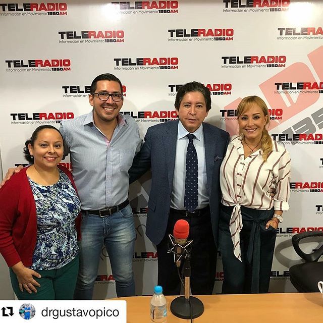 HildaCuadroG's tweet photo. Un placer conversar con el @drgustavopico (@get_repost)
・・・
Muchas gracias a @teleradio_1350am por la invitación. . -Hablamos sobre problemas de #Próstata e #InfeccionesUrinarias. .
-La importancia del chequeo médico en hombres a partir de 40 años.
#GPEXITO Junto a @alexand… https://t.co/soN2DNBEPh
