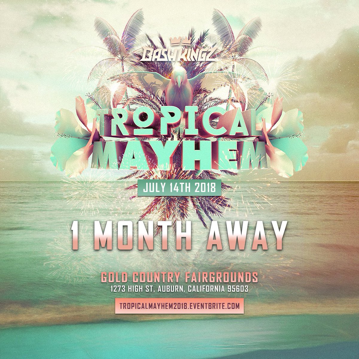 Lamar_crooms's tweet photo. We are 1 month away from tropical mayhem π±π± are you guys ready? π tickets are still selling fast donβt forgot to cop yours now π lets goo ππΎππΎππΎ (ticket link is in bio) #bashkingz #tropicalmayhem https://t.co/Fv5Lycdmlj