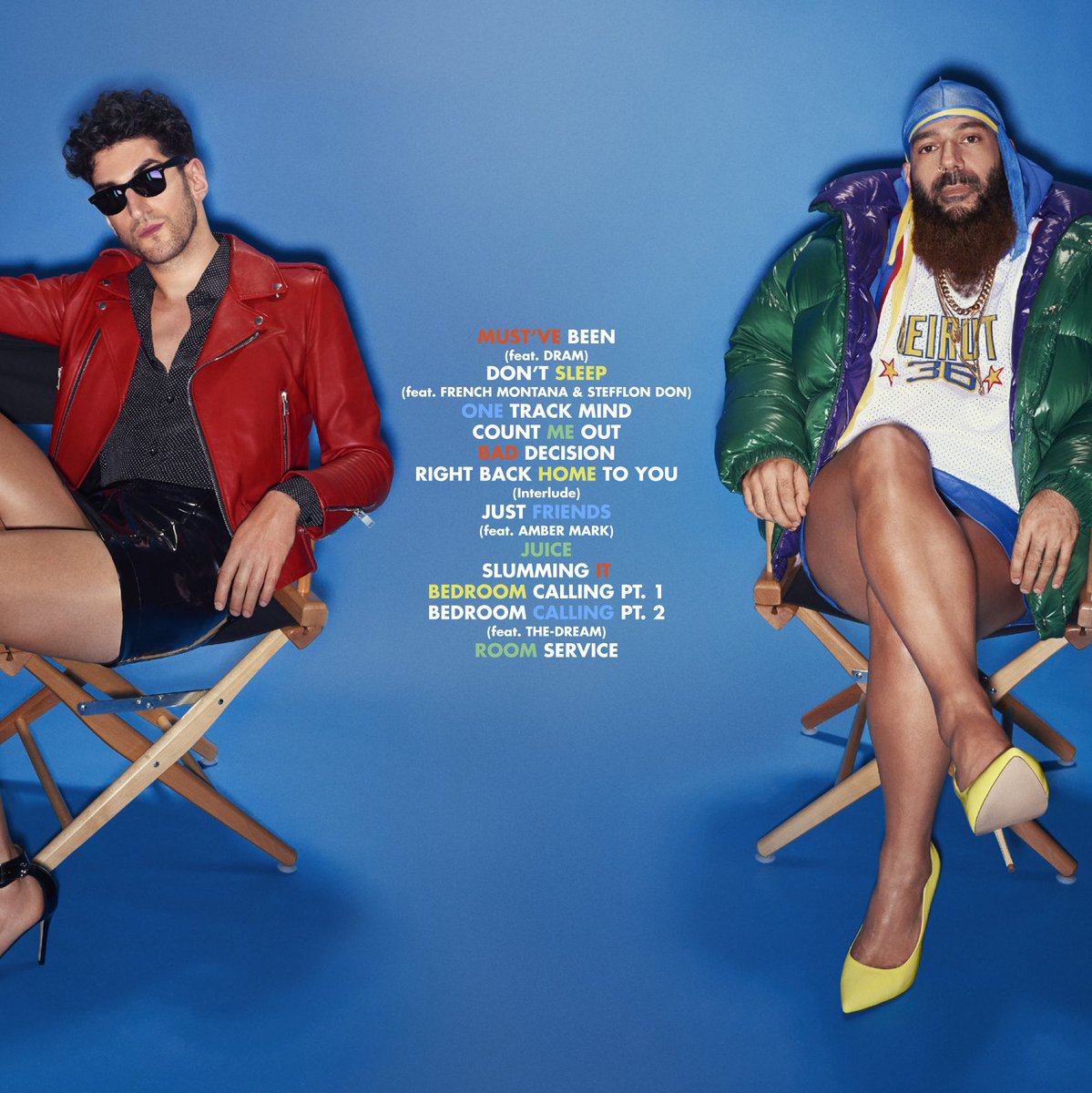 Chromeo's tweet photo. OUR ALBUM COMES OUT TOMORROW THIS IS INSANE! 2 years of funky hard work! https://t.co/XjFvHD2SKU