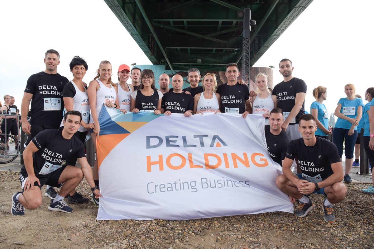 Delta_Holding's tweet photo. Bravo za #DeltaRunningTeam i sve kolege koje su danas trčala na #BelgradeBusinessRun :) https://t.co/IWlVq2NLuf