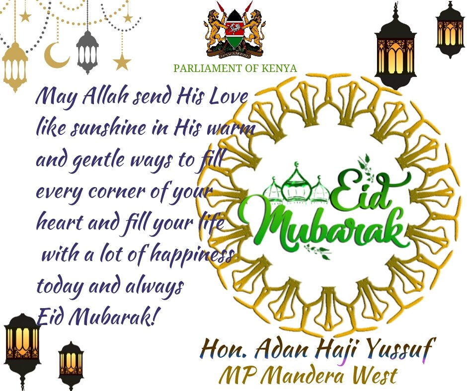 HonAdanHaji's tweet photo. EID MUBARAK! 

It’s a day of rejoicing and bliss, it’s a day of blessing and peace, it’s a day to reflect and ponder, it’s a day to celebrate together! #EidMubarak Wish you a happy #EidulFitr https://t.co/QB8E0ogQYK