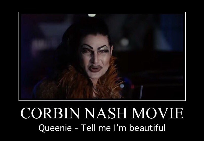 <a href="/Corey_Feldman/">Corey Feldman</a> as Queenie is disturbing, but also at times darkly funny. Its unlike anything he has done before
<a href="/CorbinNashMovie/">CORBIN NASH</a> is available to watch on VOD Now!

#Directed by <a href="/BenJagger5/">Ben Jagger</a>
With <a href="/DeanJagger/">Dean Jagger</a> <a href="/McDowellMalc/">Malcolm McDowell</a> @ChrisPardal <a href="/dick_wagner/">Richard Wagner</a> 

#CorbinNash
#SupportIndieFilm